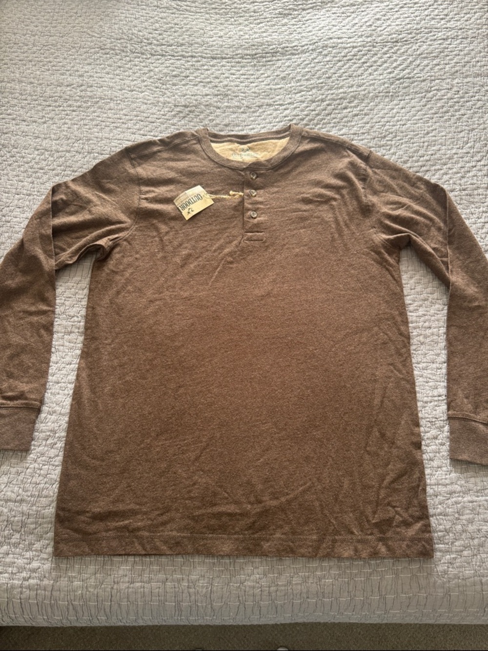 Outdoor Life Wilderness Sueded Henley